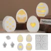 Mini-Egg Mold „Glow Drops“ (4-fach)