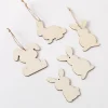 Holz-Charm-Set „Bunny Blanks“ (6/12 Stück)